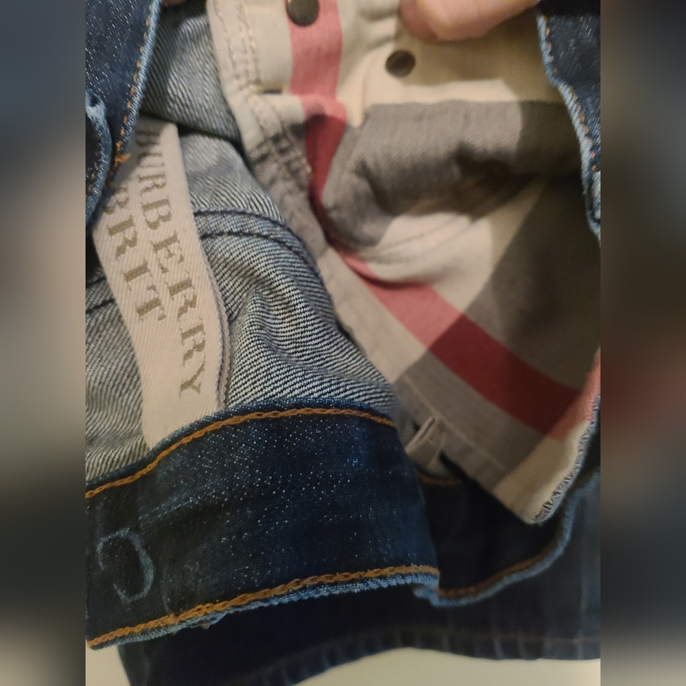 BURBERRY BRIT 40/34 CAVENDISH DARK DENIM JEANS 👖